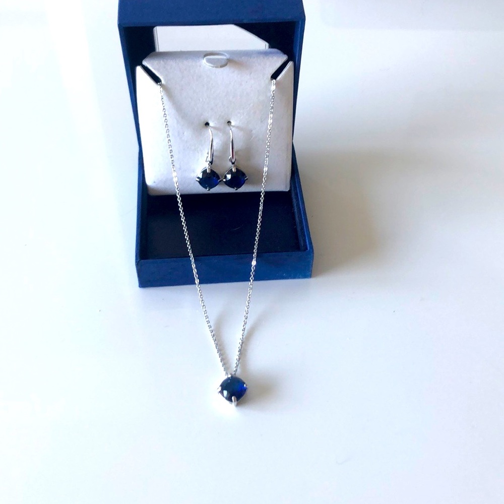 Swarovski set - earrings and necklace.